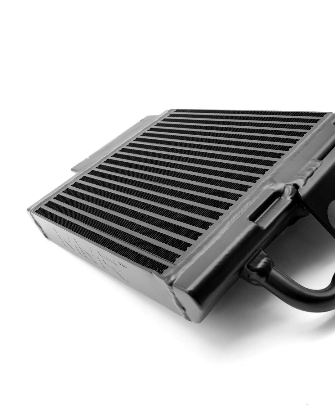 DCT oil cooler core viewed from the front
