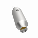 MagnaFlow 4451356 universal catalytic converter, opposite side view of the turntable spin