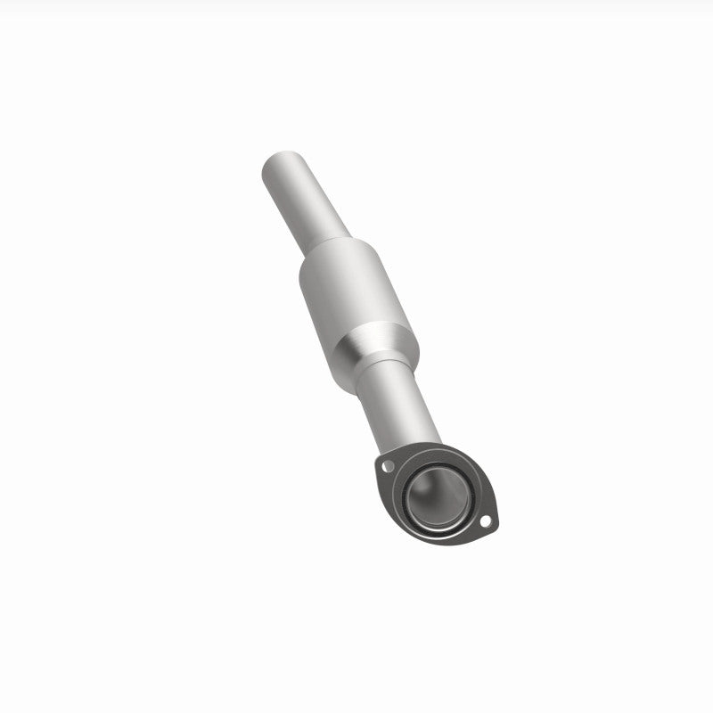 MagnaFlow 5592559 carb direct-fit catalytic converter, opposite side view of the turntable spin