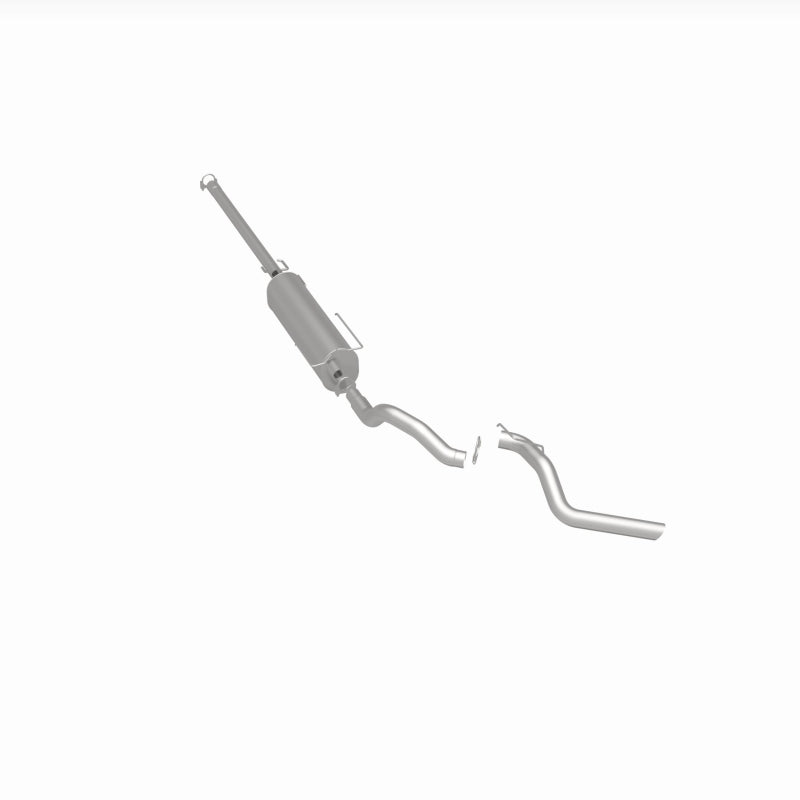 BRExhaust 106-0029 direct-fit exhaust kit, rear three-quarter view of the turntable spin