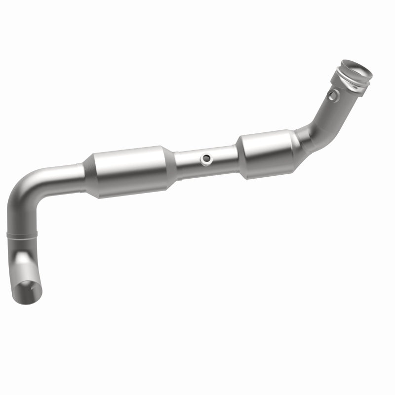MagnaFlow 4583449 carb direct-fit catalytic converter, opposite side view of the turntable spin