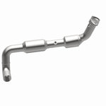 MagnaFlow 4583449 carb direct-fit catalytic converter, opposite side view of the turntable spin