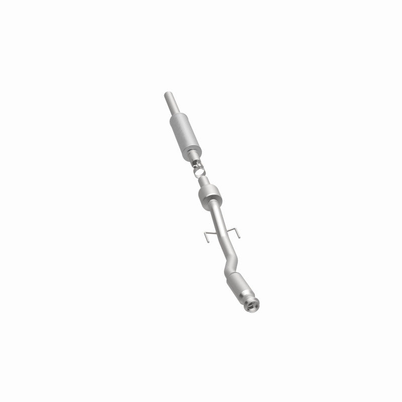 MagnaFlow 5571029 carb direct-fit catalytic converter, opposite side view of the turntable spin