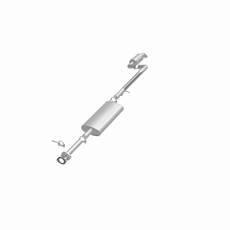 BRExhaust 106-0738 direct-fit exhaust kit, opposite front three-quarter view of the turntable spin