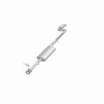 BRExhaust 106-0738 direct-fit exhaust kit, opposite front three-quarter view of the turntable spin