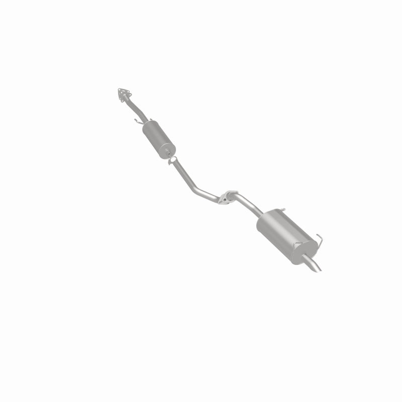 BRExhaust 106-0621 direct-fit exhaust kit, rear three-quarter view of the turntable spin