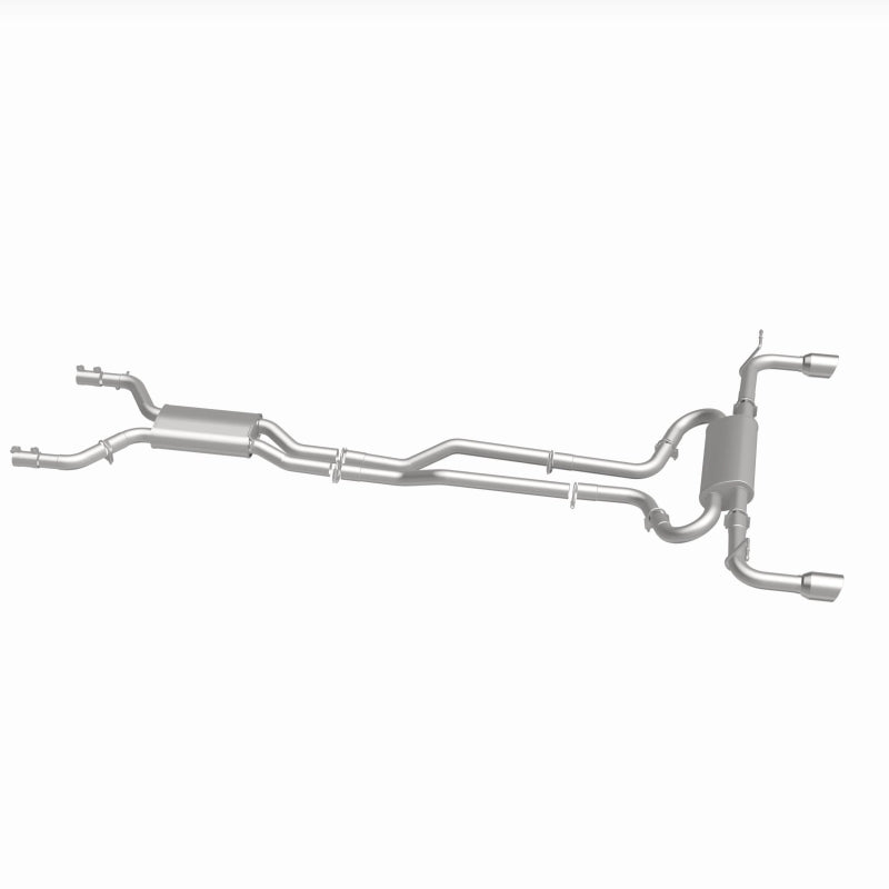BRExhaust 106-0919 direct-fit exhaust kit, side view of the turntable spin