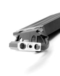 Close-up of DCT cooler hose connections