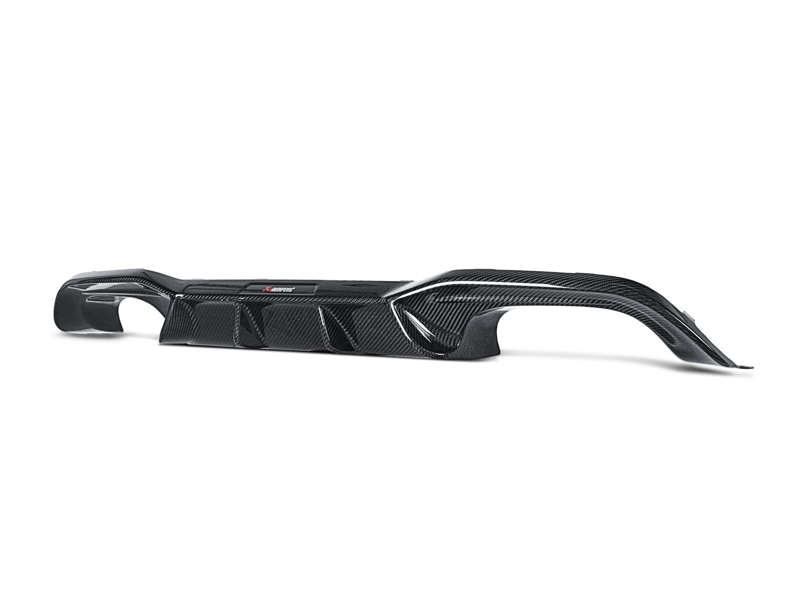 Akrapovic BMW M2 (F87) / BMW M2 Competition/M2 CS (F87N) Rear Carbon Fiber Diffuser - Hi DI-BM/CA/3/G for BMW M2 CS F87 2020, side view