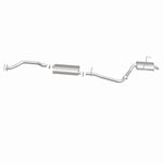 BRExhaust 106-0279 direct-fit exhaust kit, side view of the turntable spin