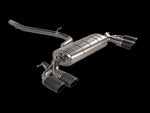 Akrapovic 2021+ Audi S3 Sportback (8Y) Evolution Line Cat Back (Titanium) w/Carbon Tips