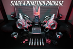 Stage 4 PTME1100 package for the Porsche 992.1 Turbo S laid out with turbos, plugs and M-Tuner