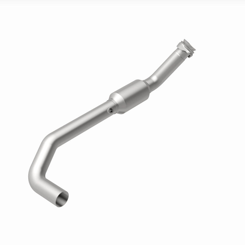 MagnaFlow 4651155 carb direct-fit catalytic converter, rear view of the turntable spin