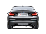 Akrapovic BMW M240i (F22/F23) Slip-On Race Line (Titanium) w/ Titanium Tips S-BM/T/8H for BMW M240i F22/F23 2018-2021, detail view