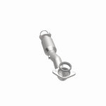 MagnaFlow 5592783 carb direct-fit catalytic converter, opposite side view of the turntable spin