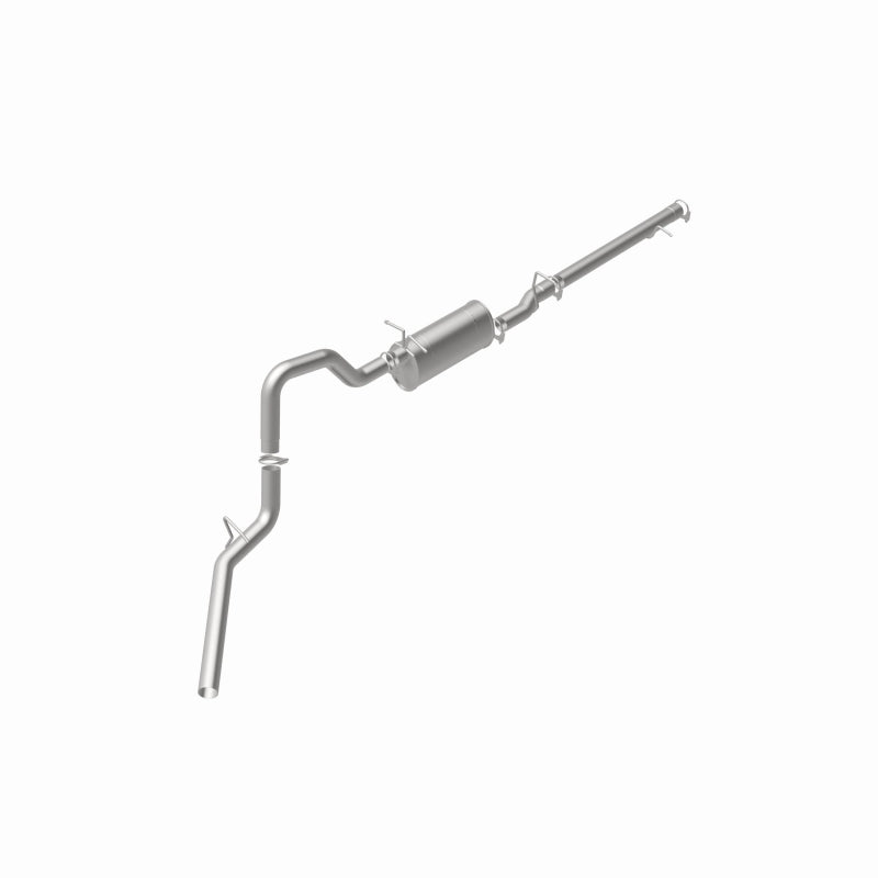 BRExhaust 106-0280 direct-fit exhaust kit, rear view of the turntable spin