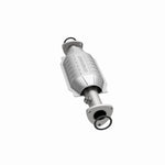 MagnaFlow 4481499 carb direct-fit catalytic converter, opposite side view of the turntable spin