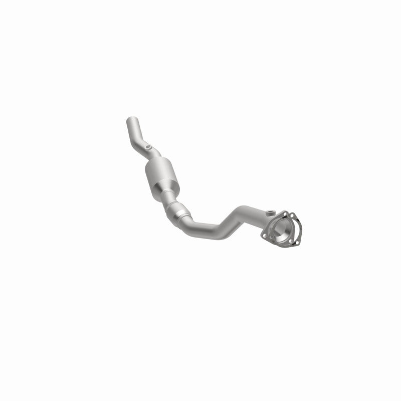 MagnaFlow 5461003 carb direct-fit catalytic converter, opposite side view of the turntable spin
