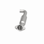 MagnaFlow 5551520 carb direct-fit catalytic converter, side view of the turntable spin