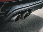Akrapovic Porsche Cayenne V6 (536) Tail Pipe Set (Carbon) TP-CT/53 for Porsche Cayenne / Coupe 9Y0 2019-2023, side view