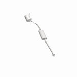 BRExhaust 106-0261 direct-fit exhaust kit, opposite side view of the turntable spin