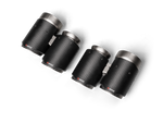 Akrapovic BMW M2 Competition (F87N) Slip-On Line (Titanium) w/Carbon Fiber Tips S-BM/T/3H for BMW M2 Competition F87 2019-2021, rear view