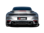 Akrapovic Slip-On Race Line (Titanium) S-PO/TI/19 for Porsche 911 Turbo/Turbo S (992) 2021-2025, side view