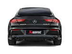 Akrapovic Mercedes-Benz CLA35 AMG (C118) Slip-On Line (Titanium) w/ Titanium Tips S-ME/TI/10H for Mercedes-Benz CLA35 AMG C118 2020-2027, detail view