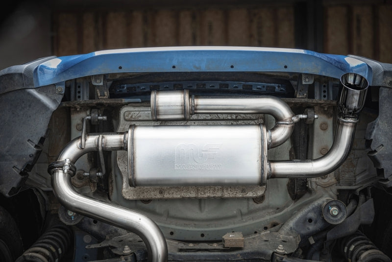 MagnaFlow 19676 installed on the vehicle, view 3