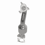 MagnaFlow 5582608 carb direct-fit catalytic converter, opposite side view of the turntable spin