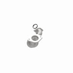 MagnaFlow 5461999 carb direct-fit catalytic converter, opposite side view of the turntable spin