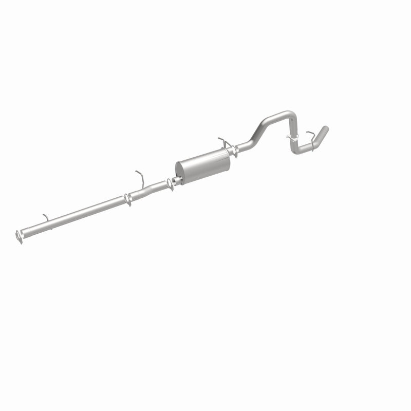 BRExhaust 106-0280 direct-fit exhaust kit, front three-quarter view of the turntable spin