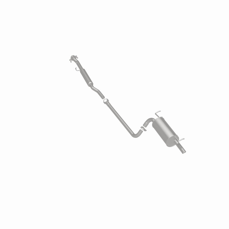 BRExhaust 106-0046 direct-fit exhaust kit, rear three-quarter view of the turntable spin