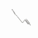BRExhaust 106-0046 direct-fit exhaust kit, rear three-quarter view of the turntable spin