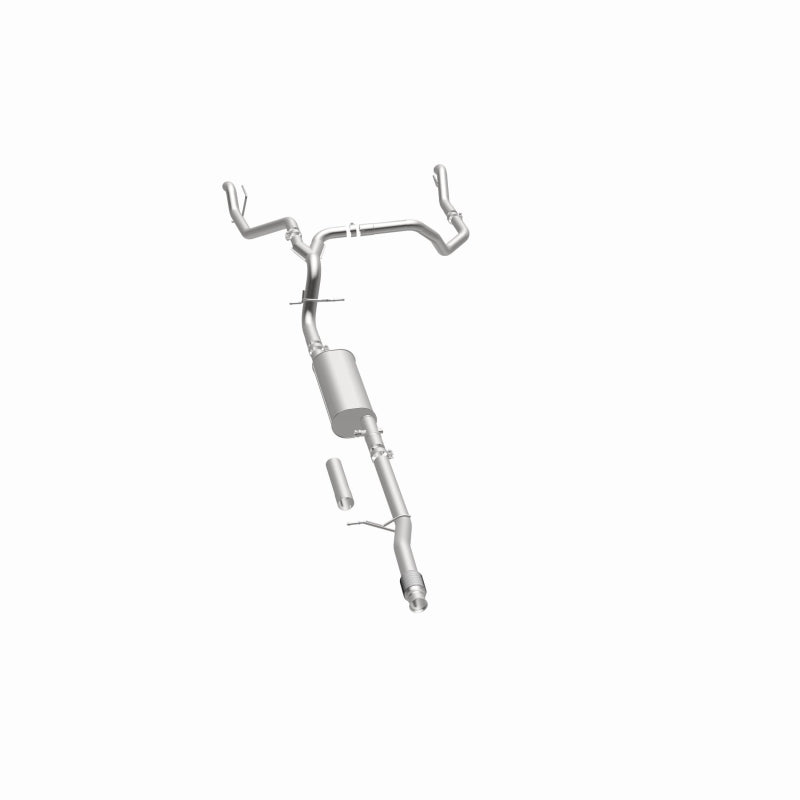BRExhaust 106-1084 direct-fit exhaust kit, opposite side view of the turntable spin