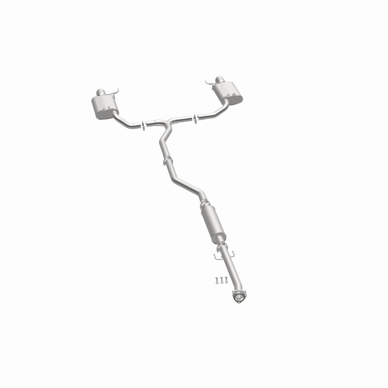 BRExhaust 106-0861 direct-fit exhaust kit, opposite side view of the turntable spin