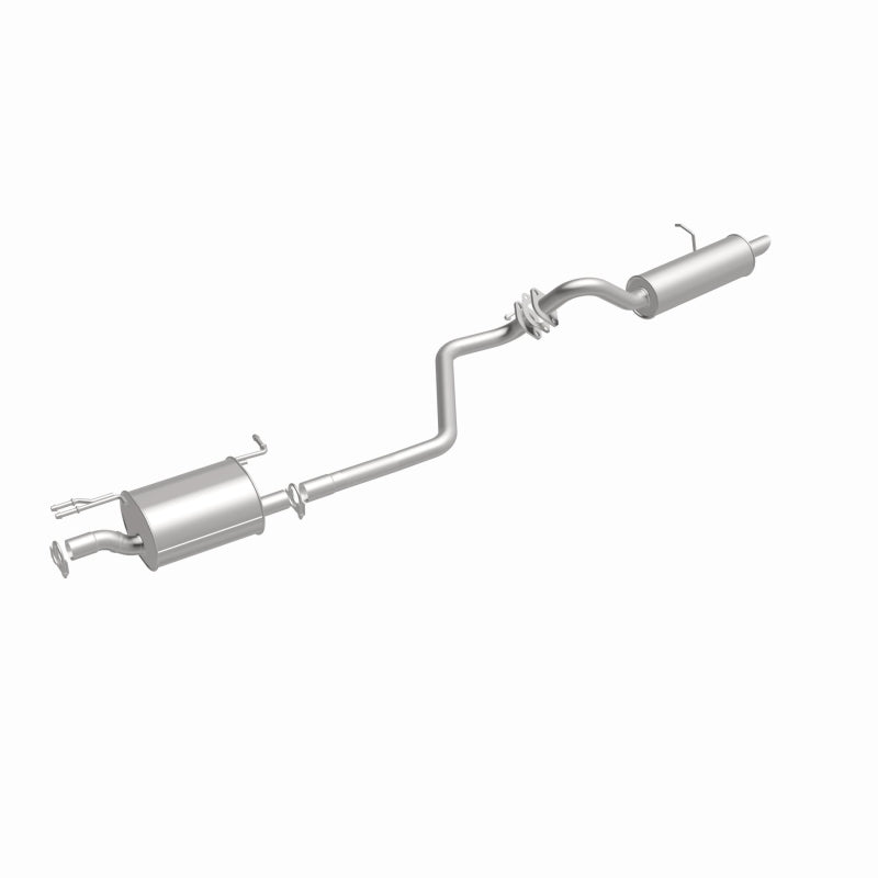 BRExhaust 106-0845 direct-fit exhaust kit, front three-quarter view of the turntable spin