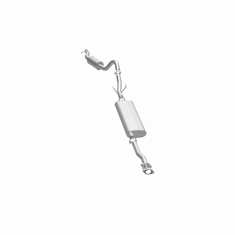 BRExhaust 106-0009 direct-fit exhaust kit, opposite side view of the turntable spin