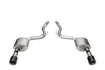 Corsa 2024 Ford Mustang GT Coupe 3in Sport Axle-Back Exhaust - 4.5in Carbon Fiber Tips