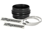 aFe Magnum FORCE Intake Coupling Kit (3-3/4 IN ID x 2-1/2 IN L) Straight Bellow-Coupler - Black