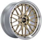 BBS LM 20x9.5 5x112 ET8 Gold Wheel 67mm PFS/Clip Required