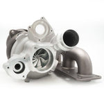 A front view of Pure Turbos Turbo Upgrade Pure600 for BMW N55 2009-2019 with white background
