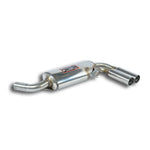 wide view of Supersprint Rear exhaust OO 50 for Autobianchi A112 Abarth 1977-1984 with white background 