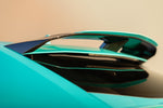 Carbon upper rear spoiler on the Urban Urus S