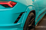 Rear Widetrack arch and side vent on the Urban Urus S