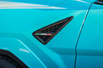 Visual carbon side fender vent on the Urban Urus S