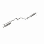 BRExhaust 106-0815 direct-fit exhaust kit, rear view of the turntable spin