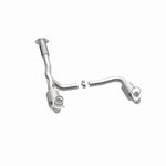 MagnaFlow 4451172 carb direct-fit catalytic converter, opposite side view of the turntable spin