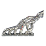 wide view of Supersprint Manifold (Left Hand Drive, O2 sensor bungs only) for BMW E36 M3 3.0i 1993-1996 with white background