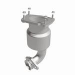 MagnaFlow 4481110 carb direct-fit catalytic converter, rear view of the turntable spin